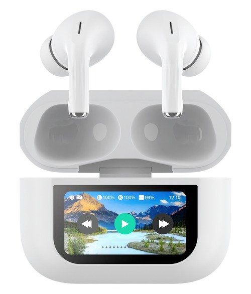 Earphones MOYE Aurras 3 Vision ANC TWS Black w/Touch Screen