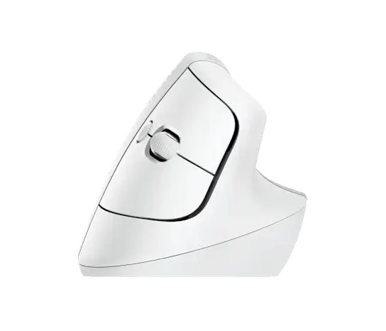 Mouse Logitech Wireless Lift Vertical Ergonomic White