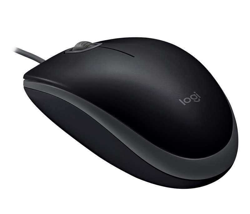 Mouse Logitech Optical B110 Silent USB Black