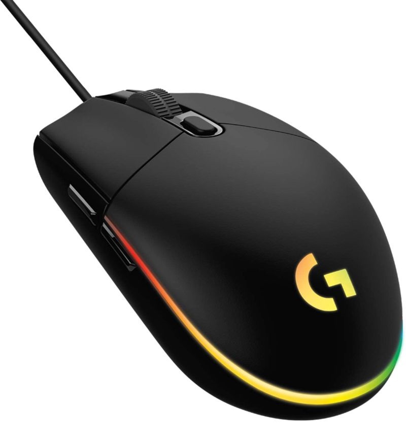 Mouse Logitech Gaming G203 Lightsync RGB 8000DPI Black