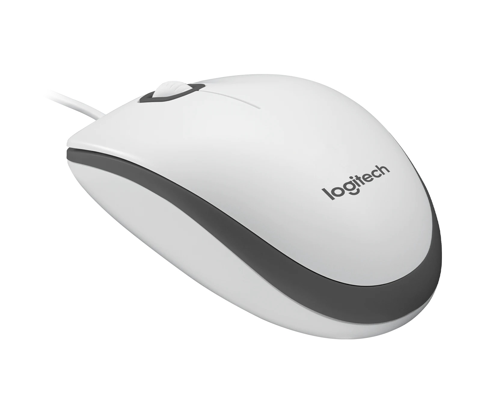 Mouse Logitech Optical M100 USB White