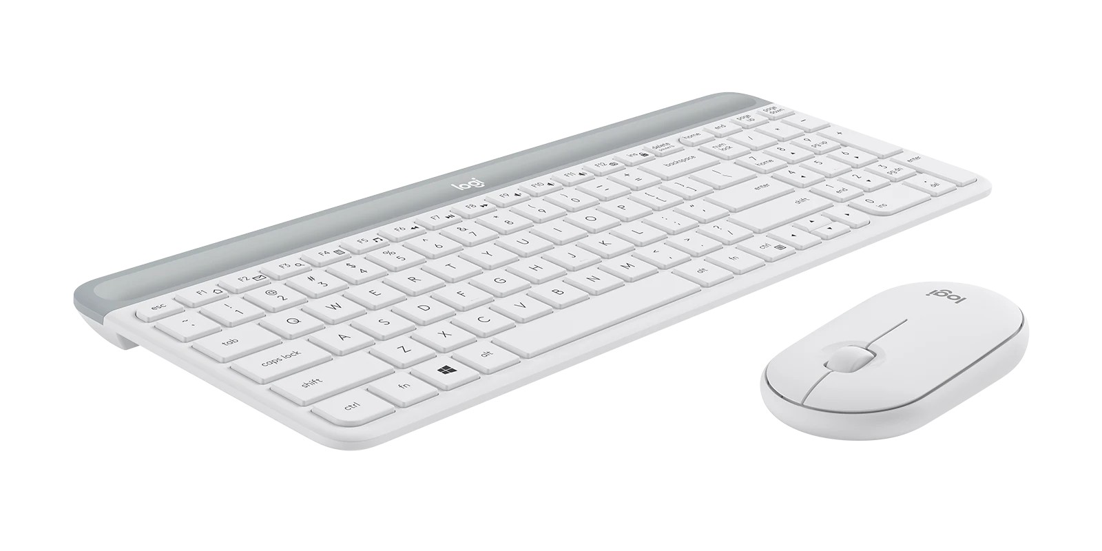 Keyboard Logitech Wireless Desktop MK470 w/Mouse White