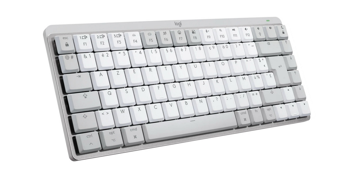Keyboard Logitech Master MX Wireless Mechanical Mini for Mac Pale Gray