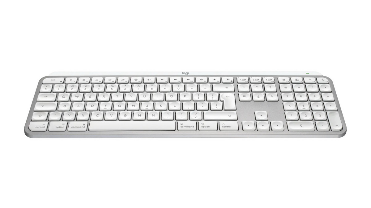 Keyboard Logitech Wireless Desktop MX Keys S for Mac Pale Gray