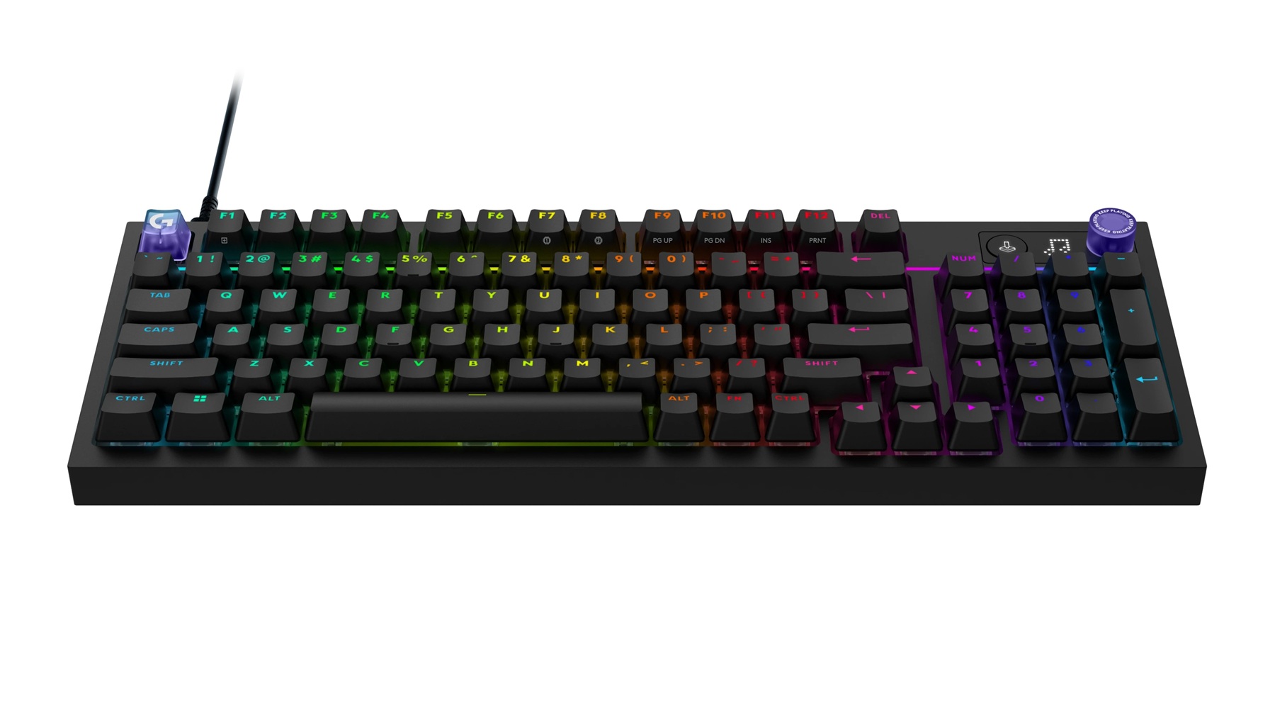 Keyboard Logitech Gaming G316 X 98 Wired RGB Mechanical Tactile Black