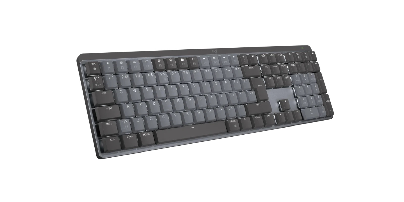 Keyboard Logitech Master MX Wireless Mechanical Tactile Quiet Graphite
