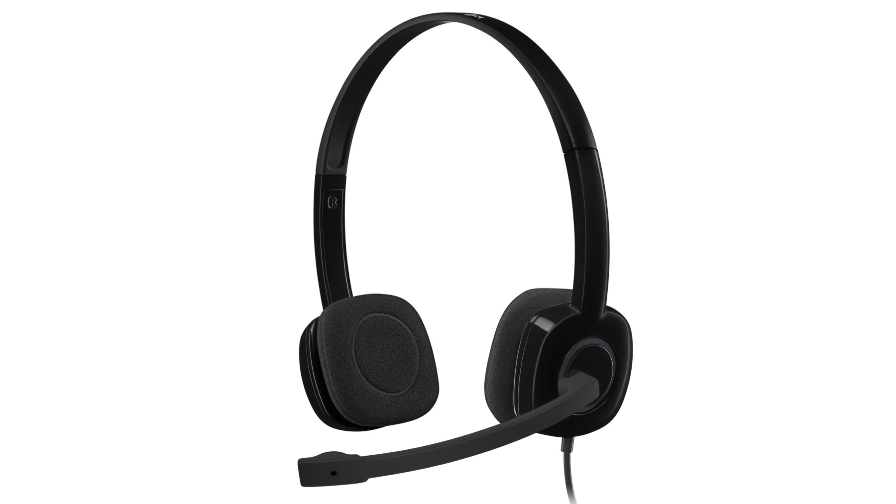 Headphones Logitech H151 Stereo Headset Black