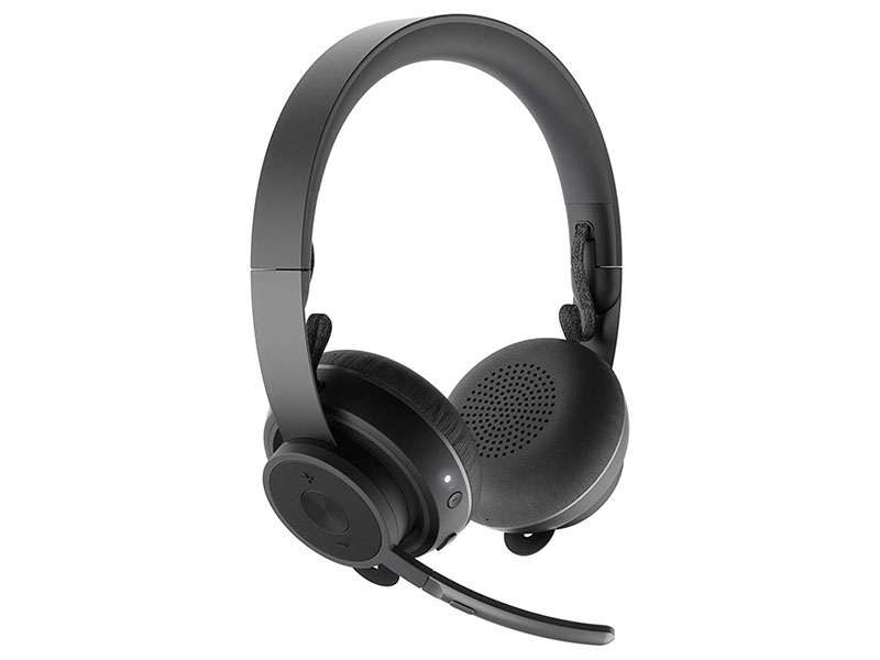 Headphones Logitech Zone Wireless UC Headset Black