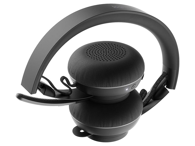 Headphones Logitech Zone Wireless UC Headset Black