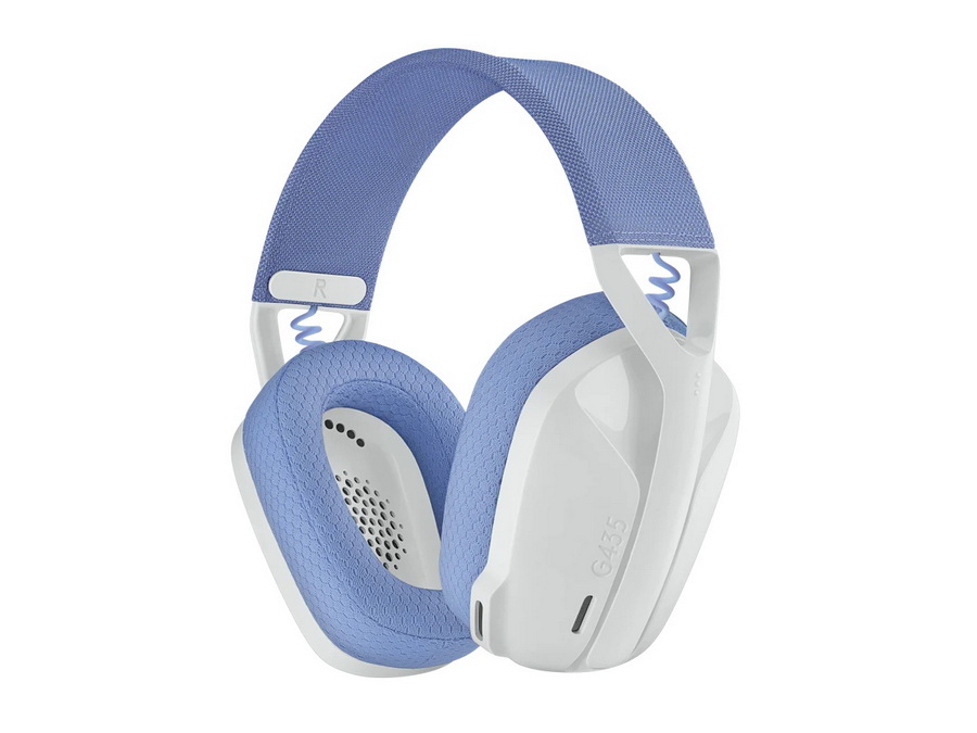 Headphones Logitech G435 LightSpeed Wireless Gaming Headset White