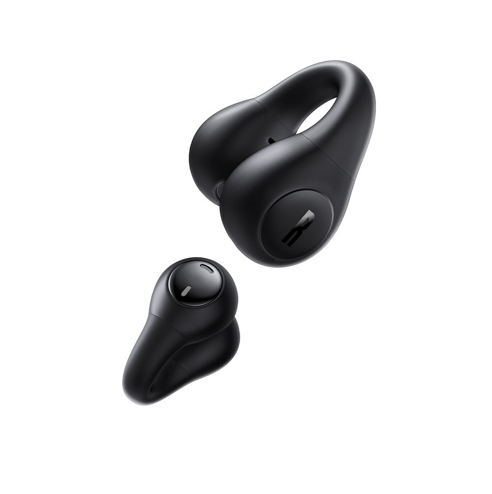 Earphones Baseus Bass 15 Clip TWS Bluetooth Open-Ear Black
