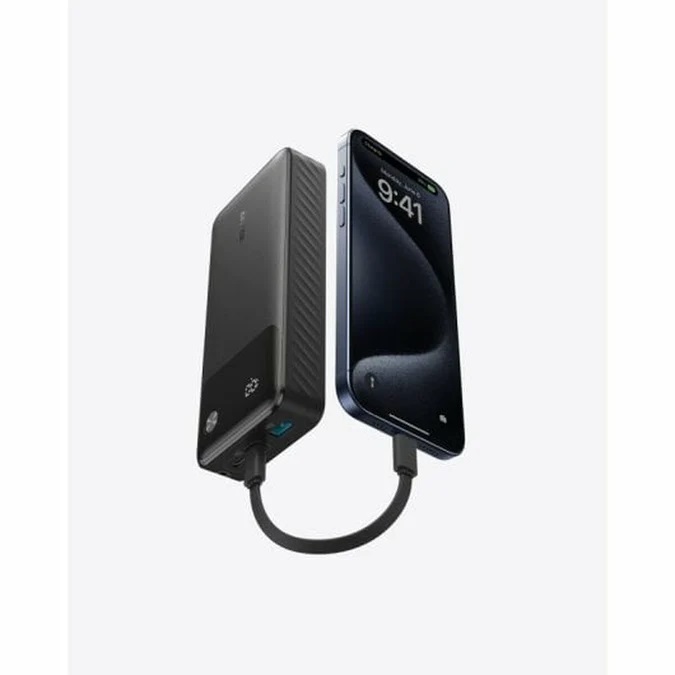 Power Bank Anker PowerCore A1384 30W 20K(With USB-C Cable) Black
