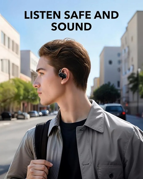 Earphones Anker Soundcore V20i Open-Ear Bluetooth Black