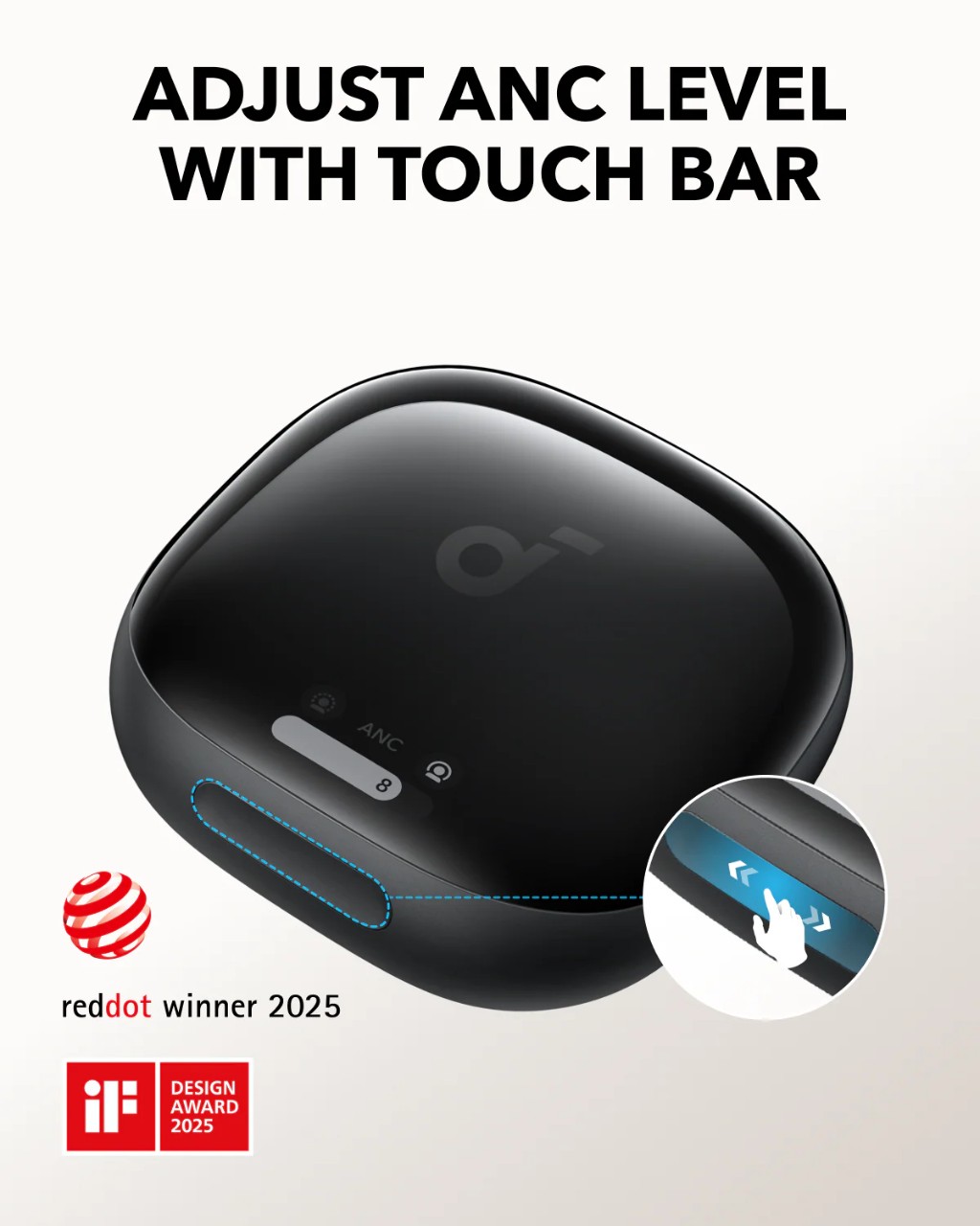 Earphones Anker Soundcore Liberty 4 Pro Bluetooth Black - Анхоч