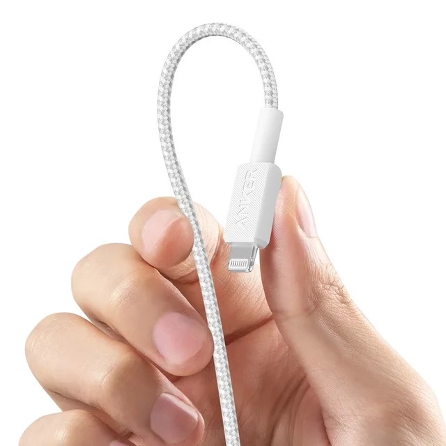 Cable USB 2.0 Type-C to Lightning 0.9m Anker 322 White