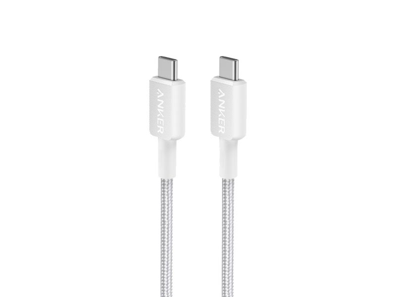 Cable USB 2.0 Type-C to Type-C 0.9m Anker 322 White