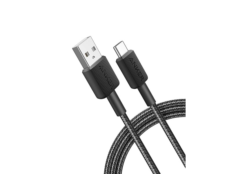 Cable USB 2.0 Type-A to Type-C 0.9m Anker 322 Black