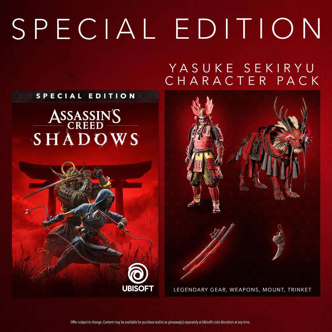 Game XBSX - Assassins Creed Shadows Special Edition