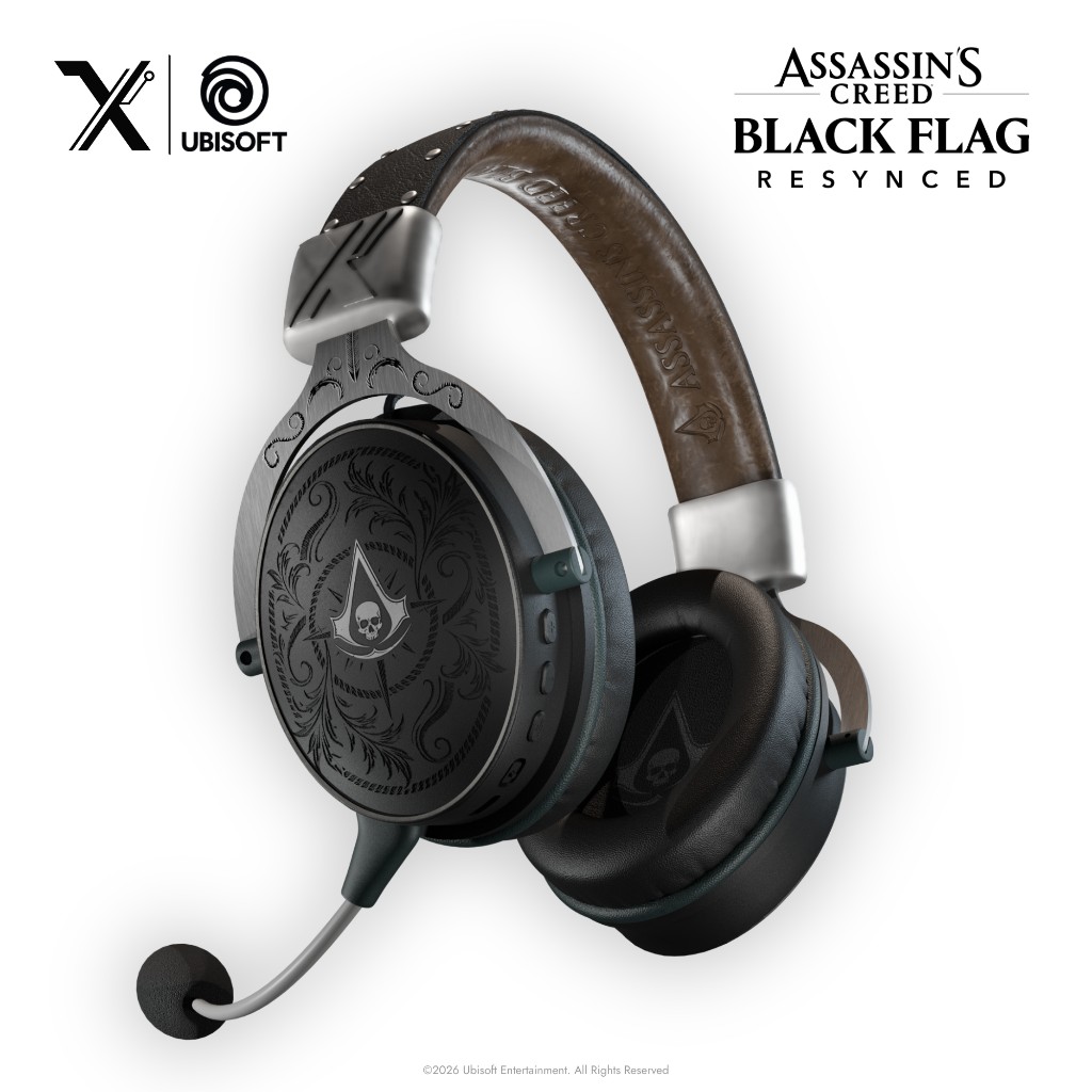 Headphones Lexip x Ubisoft Assassins Creed Black Flag Resynced Wireless Bluetooth
