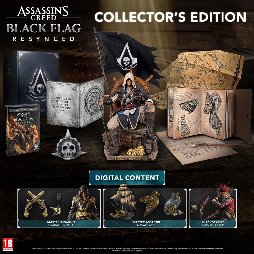 Game PS5 - Assassins Creed Black Flag Resynced Collectors Edition