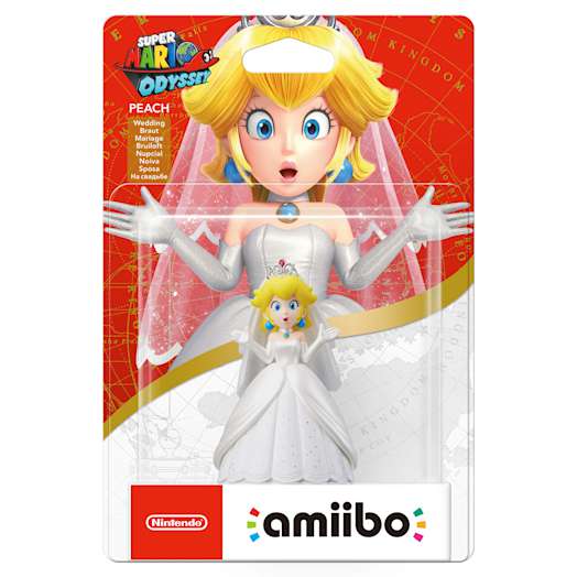 Nintendo Amiibo - Peach Wedding Outfit (Super Mario Collection)