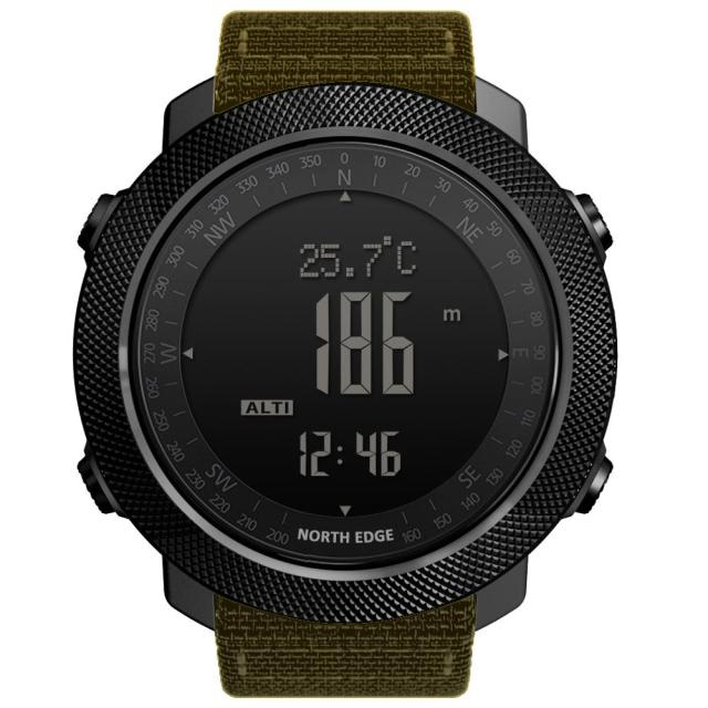 North Edge Sport Watch Apache 3 Khaki