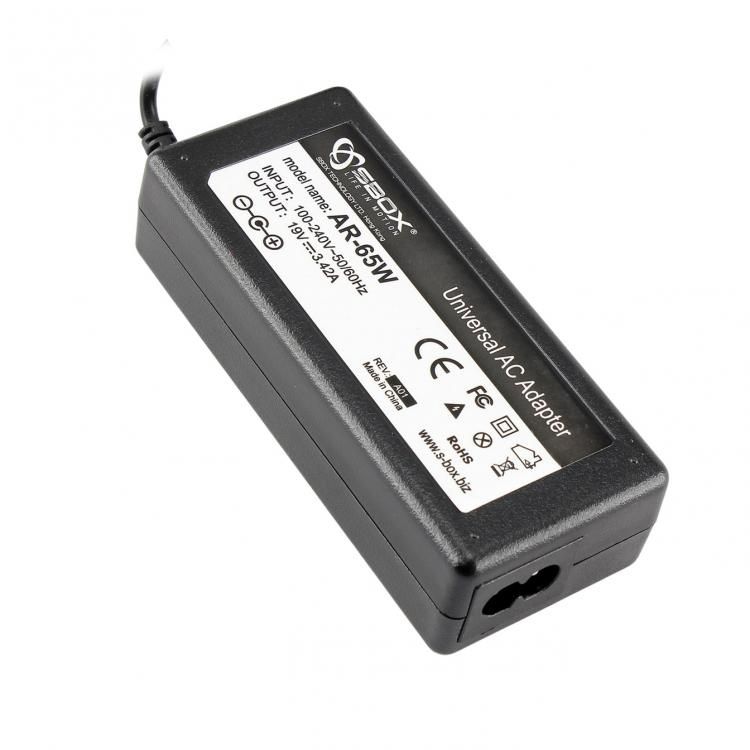 Notebook Power Adapter SBOX for Acer 65W 19V/3.42A 5.5/1.7mm - Compatible