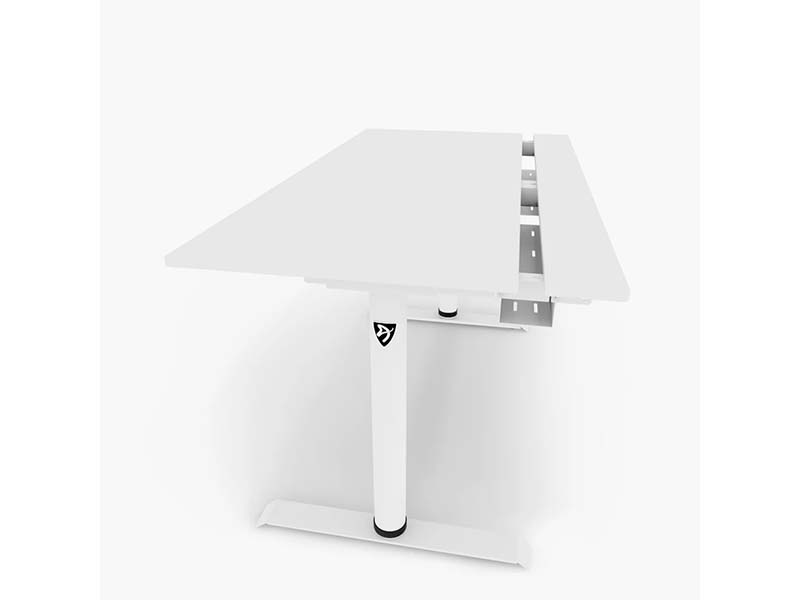 Gaming Desk Arozzi Arena Nordico Electric Height Adjustment w/Full-surface Mouse Pad White