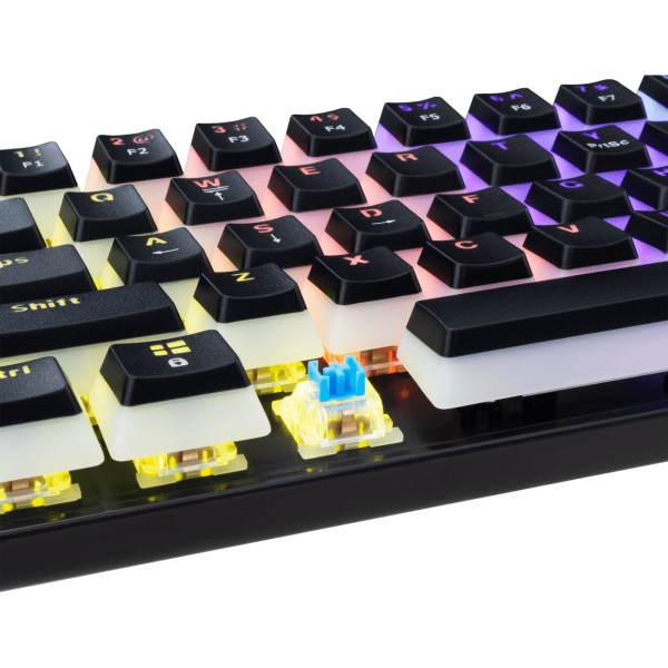 Keyboard White Shark Gaming Ashiko 2 RGB Mechanical Blue Switch