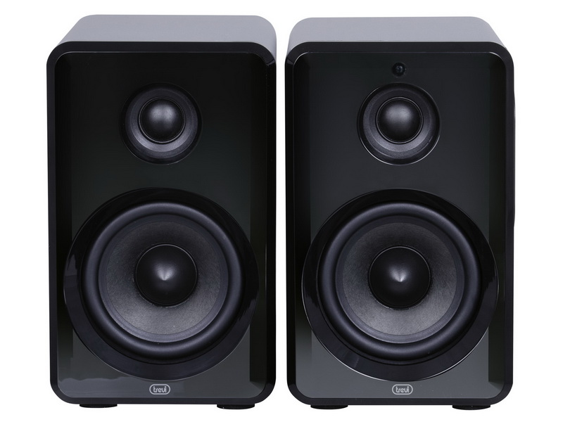 Speakers Trevi AVX 565 2.0 50W Wooden w/BT, MP3, microSD, USB, AUX, Silver
