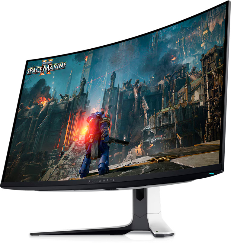 Monitor 32" Dell AW3225QF Alienware 4K OLED 240Hz G-Sync Gaming 2xHDMI/1xDP/5xUSB White
