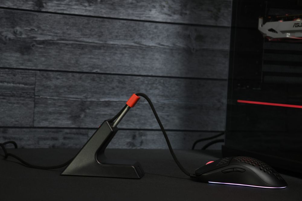Mouse Bungee Arozzi Ancora Gaming Black/Red