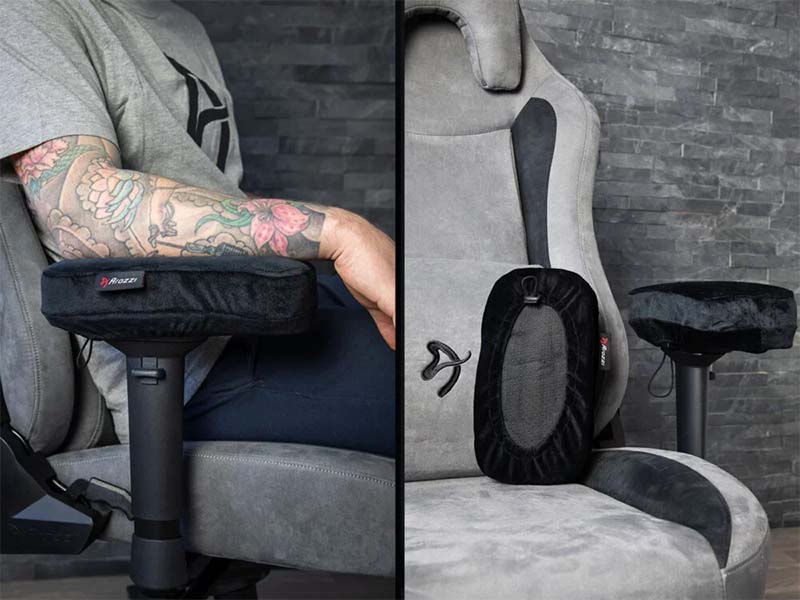 Arozzi Memory Foam Armrest Pads