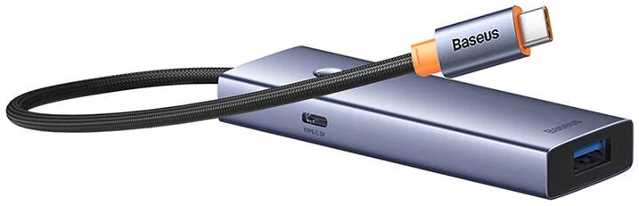 USB HUB 3.0 4-Port Type-C Baseus UltraJoy Space Gray