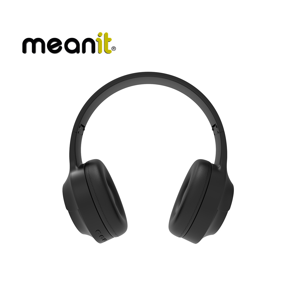 Headphones MeanIT B101 Bluetooth LED Black