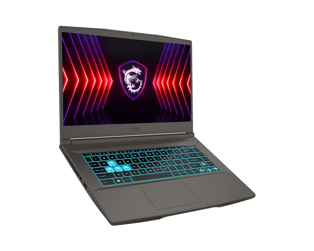 Notebook MSI Thin 15 Gaming i5-13420H/16GB/512GB SSD/RTX 4050 6GB/15.6" FHD 144Hz/Backlit Kb/DOS