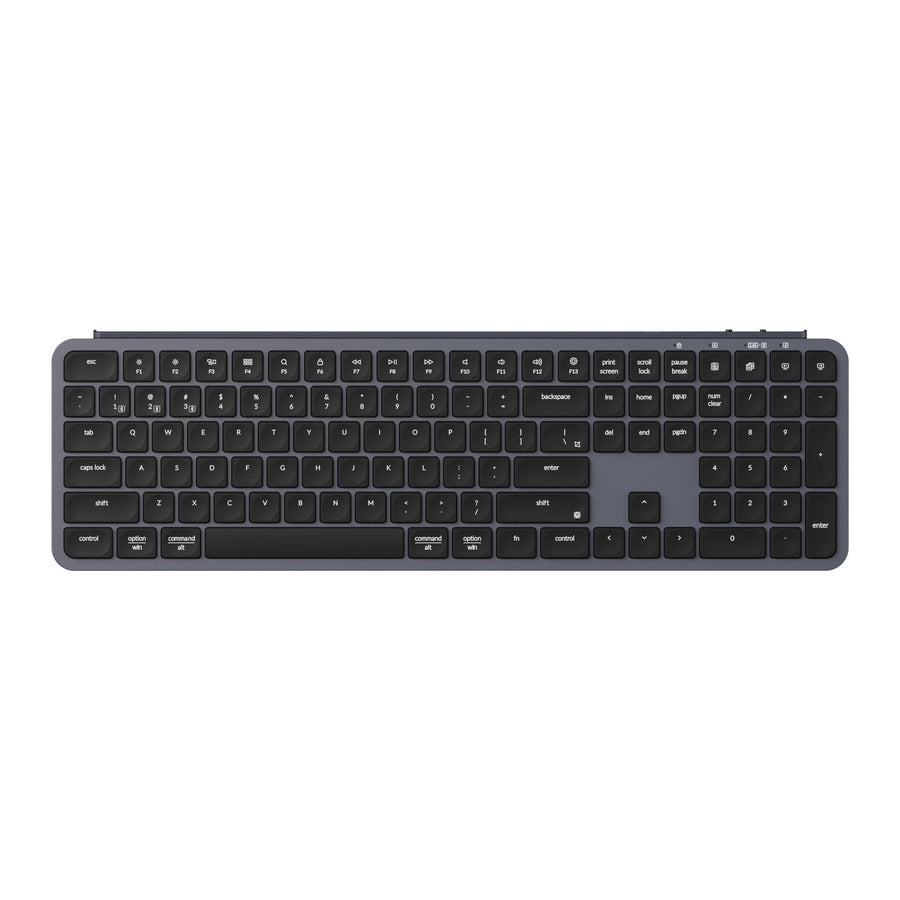 Keyboard Keychron B6 Pro Full-Size Ultra-Slim Wireless - Space Gray