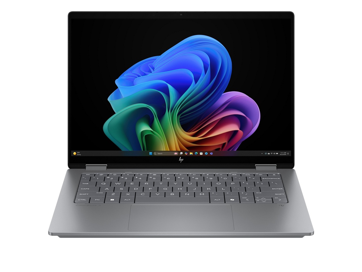 Notebook HP OmniBook X Flip 2in1 Ryzen AI 7 350/24GB/1TB SSD/14" FHD Touch/Backlit Kb/Win11/Silver
