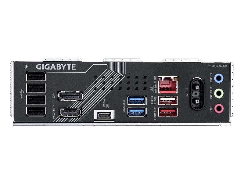 MB Gigabyte B860 GAMING X WIFI6E LGA1851 DDR5 9066MHz OC/3xM.2/BT 5.3/2.5Gb/PCIe5.0/Type-C/HDMI/DP