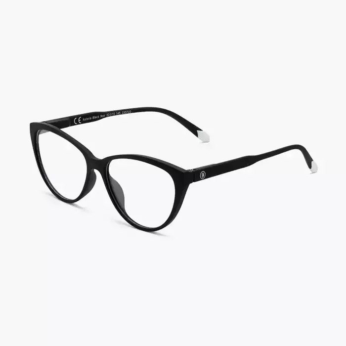 Glasses Barner Astoria Black Noir w/Blue Light Protection
