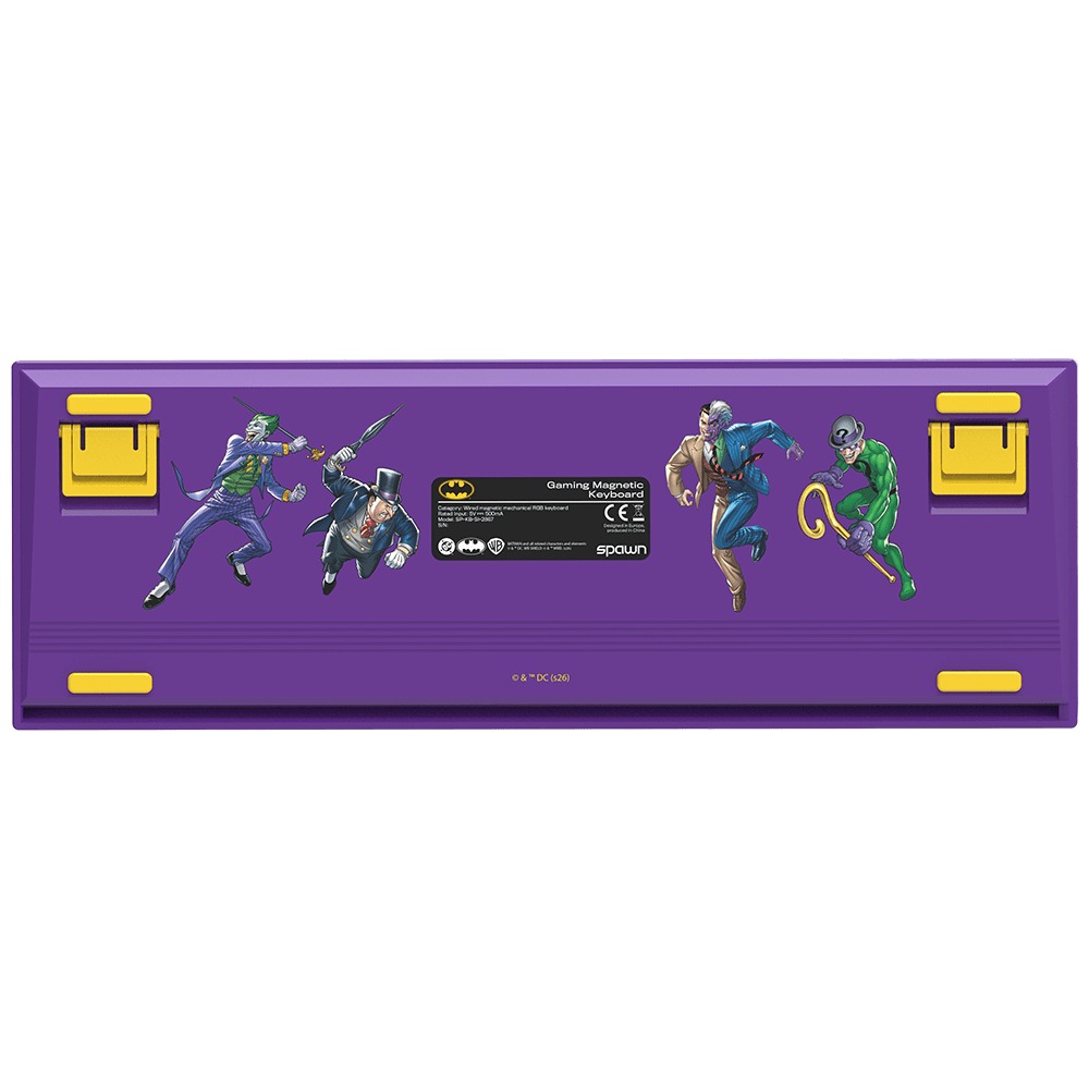 Keyboard Spawn WB Batman 65% Wired Magnetic Hall-Effect Switch RGB