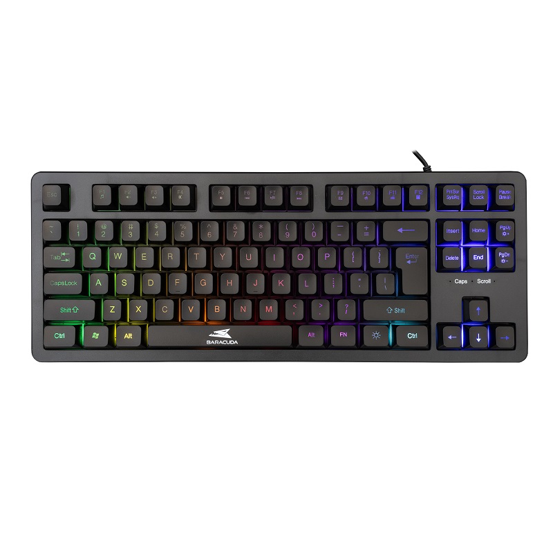 Keyboard Baracuda Gaming Krill TKL RGB Black
