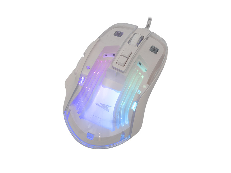 Mouse Baracuda Gaming Anglerfish 7200DPI White