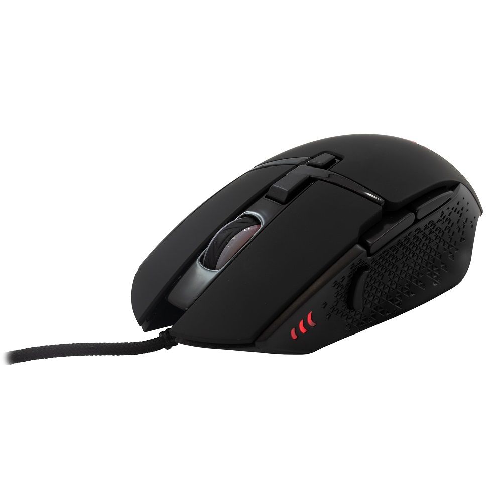 Mouse Baracuda Gaming Raptor 6400DPI Black