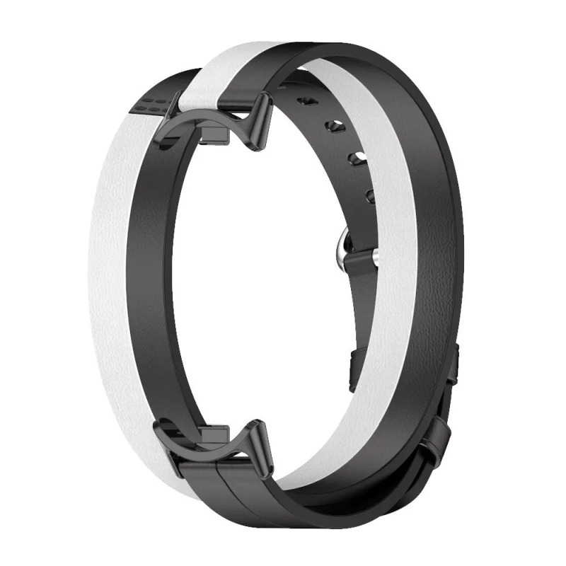 Xiaomi Mi Smart Band 8/9 Double Strap in Black and White