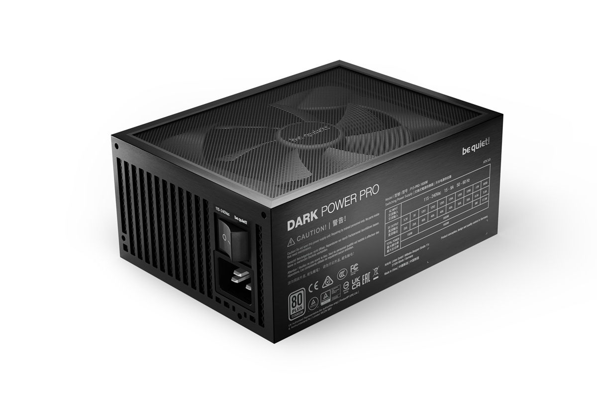 PSU 1600W BE Quiet! Dark Power Pro 13 80+ Titanium Full Modular