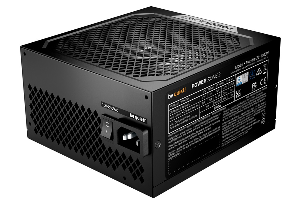PSU 1000W BE Quiet! Power Zone 2 80+ Platinum Full Modular