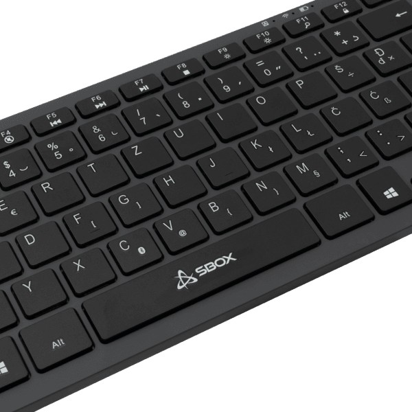 Keyboard SBOX Wireless Bluetooth BT-05S Black