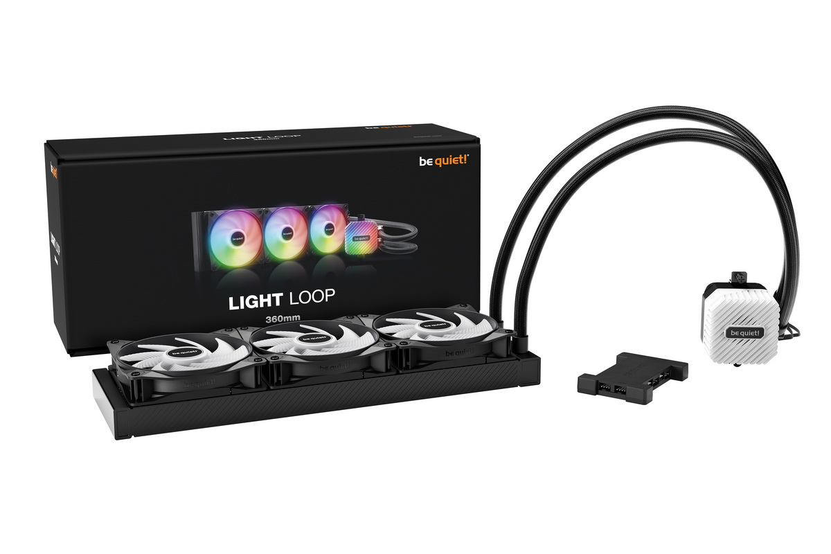 Cooler Liquid Be Quiet! Light Loop 360mm ARGB Black