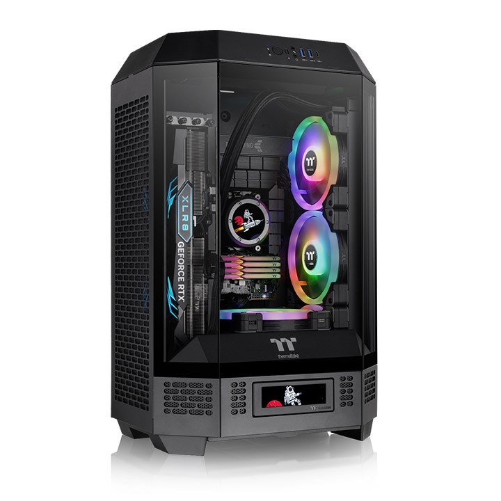 ATX Micro Tower Case Thermaltake The Tower 300 Black
